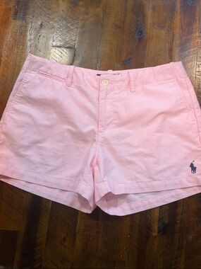 Polo Ralph Lauren pink cotton woven shorts 4